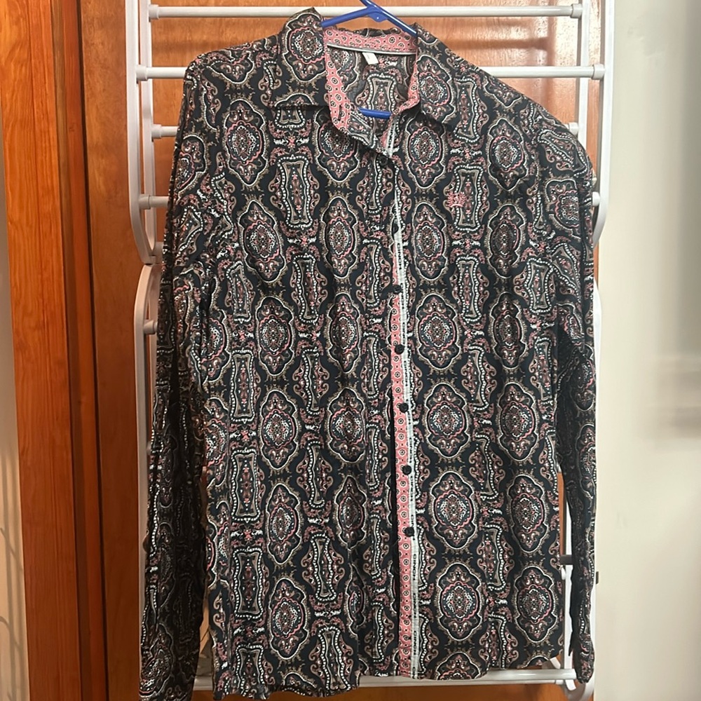 Cinch Button Up